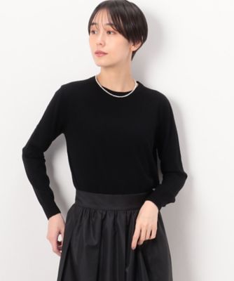 ＜COMME CA Sサイズ (Women/小さいサイズ)＞〔　Ｓサイズ　〕　【アンサンブル対応】ファインウールニット　プルオーバー（５４５４ＩＥ１０）