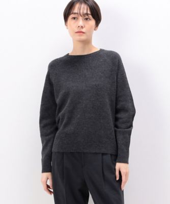 ＜COMME CA Sサイズ (Women/小さいサイズ)＞〔　Ｓサイズ　〕　バイヤス柄　ニットプルオーバー（５４５７ＩＥ１４）
