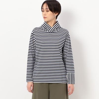 〔　Ｓサイズ　〕　シルケット天竺ボーダー　プルオーバー（５４６０ＥＣ０５）