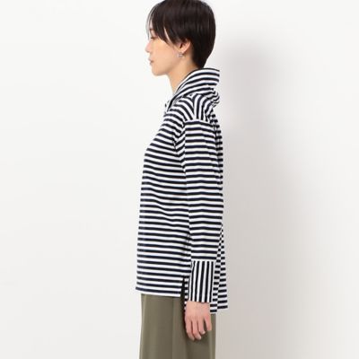 〔　Ｓサイズ　〕　シルケット天竺ボーダー　プルオーバー（５４６０ＥＣ０５）