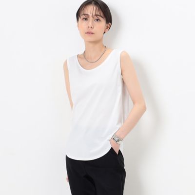 COMME CA Sサイズ (Women/小さいサイズ)/コムサ エスサイズ 〔　Ｓサイズ　〕　天竺　タンクトップ（５４６０ＥＣ０９）