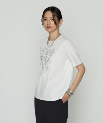 ＜COMME CA Sサイズ (Women/小さいサイズ)＞〔　Ｓサイズ　〕　シルキースムース　Ｔシャツ（５４６０ＴＫ１５）