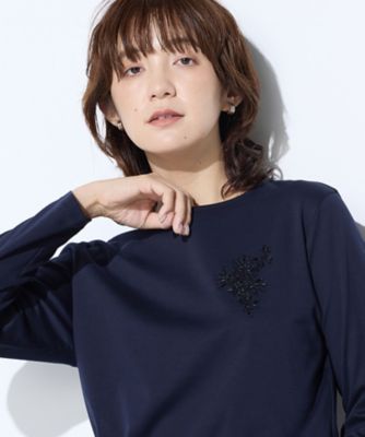 【本日のみSALE】01u10 サマーズハイ　シャツ　メンズ　レディース Sサイズ 〕 スーピマバイオシルスムース ビジュー刺繍Tシャツ