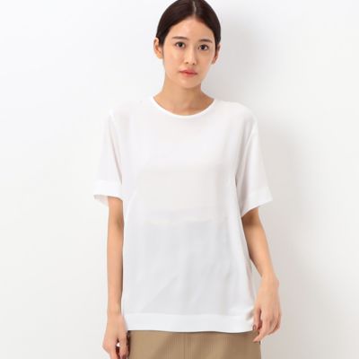 ＜COMME CA Sサイズ (Women/小さいサイズ)＞〔Ｓサイズ〕ソアパールソフトツイル　ブラウス（５４７３ＢＡ０４）