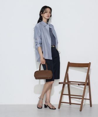 【新品未使用】 conte キュプラシルクシャツ　NATURAL 中古・古着通販】Conte (コンテ) キュプラシルクシャツ ホワイト