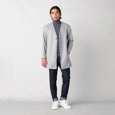 ウール×カシミヤビーバー加工　はっぴコート（５９１０ＷＡ０８）