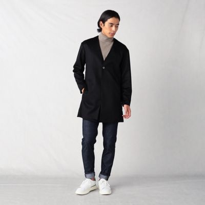 ウール×カシミヤビーバー加工　はっぴコート（５９１０ＷＡ０８）