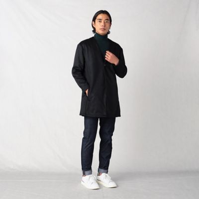 ウール×カシミヤビーバー加工　はっぴコート（５９１０ＷＡ０８）