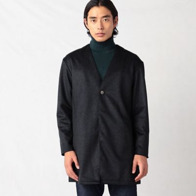 ウール×カシミヤビーバー加工　はっぴコート（５９１０ＷＡ０８）