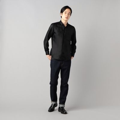 シルクヘリンボーンシャツ（５９１９ＩＧ０１）