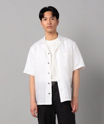 ARTISAN MEN (Men)/アルチザン・メン フレンチリネン オープンアロハシャツ(5920IK08)
