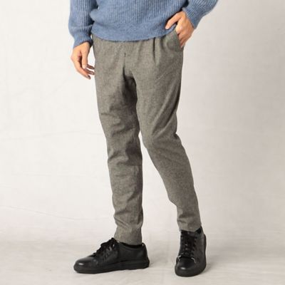＜ARTISAN MEN (Men)＞ライトツイード　１プリーツイージースラックス（５９２５ＰＡ０６）