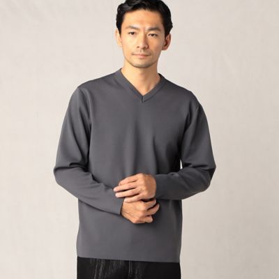 ＜ARTISAN MEN (Men)＞総針編み　Ｖネックセーター（５９３４ＫＡ０４）