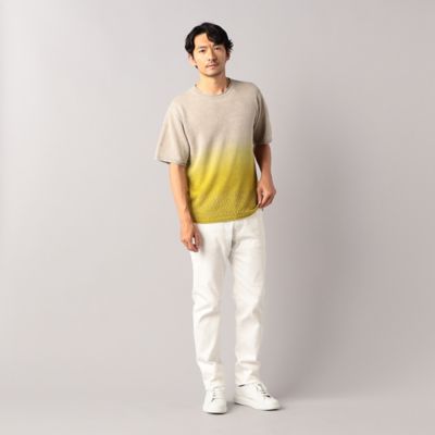 リネングラデーションニット（5936KG13） | ARTISAN MEN (Men