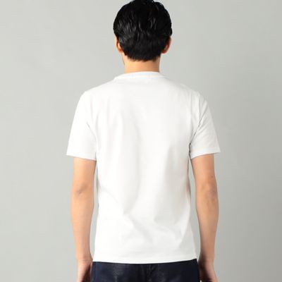 “アルビニ”リンガーネック　スリムフィット　Ｔシャツ（５９４２ＴＧ０４）