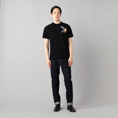“カワセミ”刺繍Ｔシャツ（５９４２ＴＧ０８）