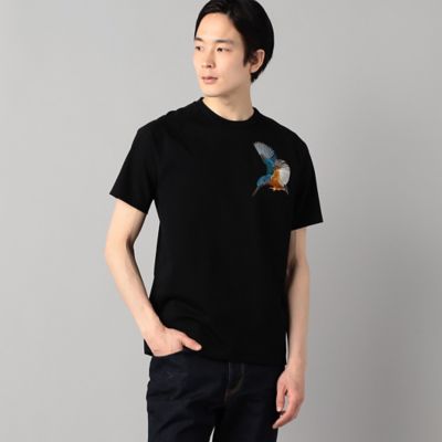 “カワセミ”刺繍Ｔシャツ（５９４２ＴＧ０８）