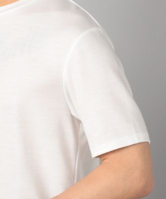 ダブルフェイス　ラミー天竺　クルーネックＴシャツ（５９４２ＴＫ０７）