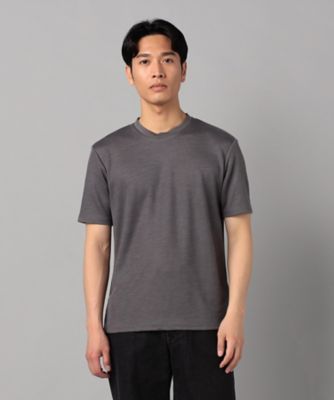 ダブルフェイス　ラミー天竺　クルーネックＴシャツ（５９４２ＴＫ０７）