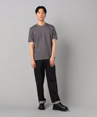 ダブルフェイス　ラミー天竺　クルーネックＴシャツ（５９４２ＴＫ０７）