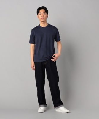 ダブルフェイス　ラミー天竺　クルーネックＴシャツ（５９４２ＴＫ０７）