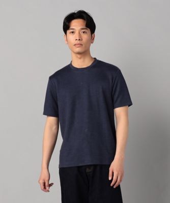 ダブルフェイス　ラミー天竺　クルーネックＴシャツ（５９４２ＴＫ０７）