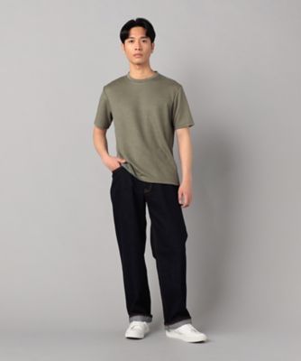 ダブルフェイス　ラミー天竺　クルーネックＴシャツ（５９４２ＴＫ０７）