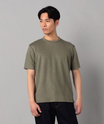 ダブルフェイス　ラミー天竺　クルーネックＴシャツ（５９４２ＴＫ０７）