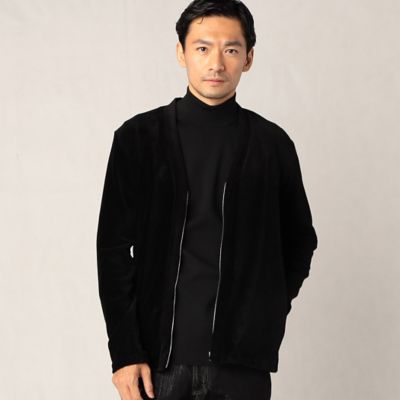 ＜ARTISAN MEN (Men)＞コーデュロイジャージー　ジップアップはっぴカーディガン（５９４５ＣＡ０９）