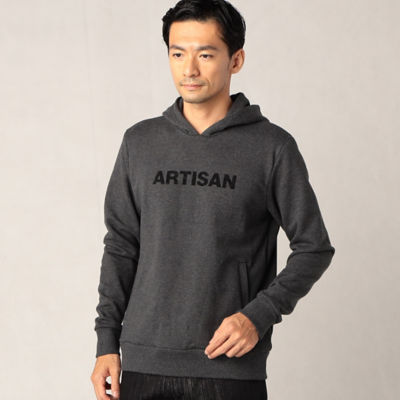 ARTISAN ロゴプリント スウェットプルパーカ（5945CA13 
