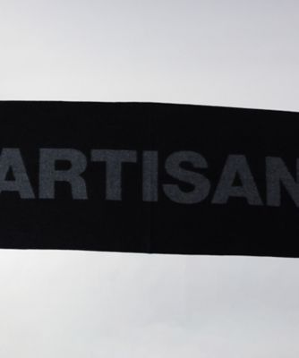 ダブルジャカード　“ＡＲＴＩＳＡＮ”ロゴ入りマフラー（５９５６ＲＩ０１）