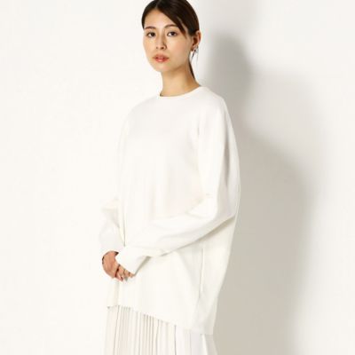 〔ＴＡＬＬサイズ〕コットン　ワイドシルエットニットプルオーバー（６７０１ＩＹ０１）