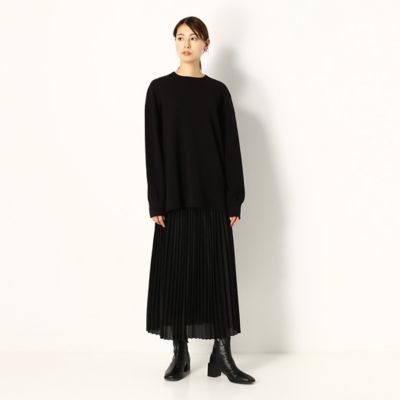 〔ＴＡＬＬサイズ〕コットン　ワイドシルエットニットプルオーバー（６７０１ＩＹ０１）