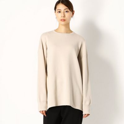〔ＴＡＬＬサイズ〕コットン　ワイドシルエットニットプルオーバー（６７０１ＩＹ０１）