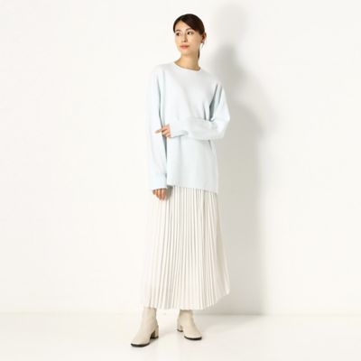 〔ＴＡＬＬサイズ〕コットン　ワイドシルエットニットプルオーバー（６７０１ＩＹ０１）