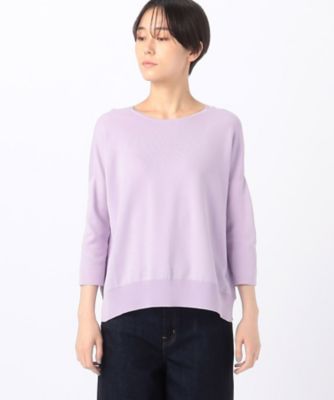〔　ＴＡＬＬサイズ　〕　【前後２ＷＡＹ】ミラノリブ編み　ベーシックＶプルオーバー（６７０４ＩＧ０３）