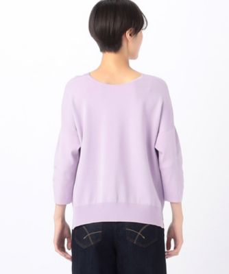 〔　ＴＡＬＬサイズ　〕　【前後２ＷＡＹ】ミラノリブ編み　ベーシックＶプルオーバー（６７０４ＩＧ０３）