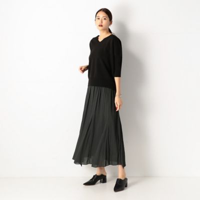 〔ＴＡＬＬサイズ〕ミラノリブ　ドルマン風　ニットプルオーバー（６７０５ＩＷ０５）