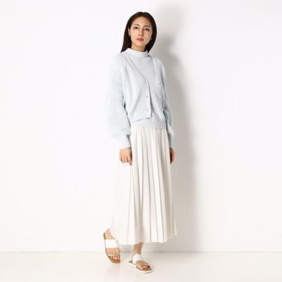 〔ＴＡＬＬサイズ〕コットンリリヤーン　ニットカーディガン（６７０５ＩＹ０５）