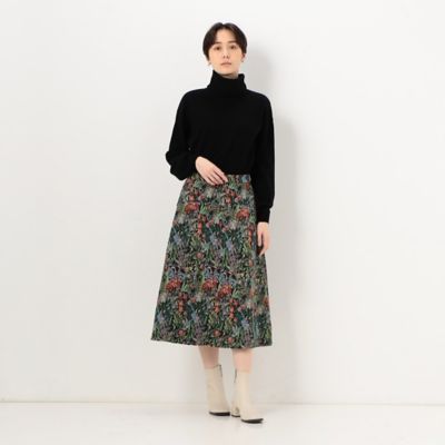 〔　ＴＡＬＬサイズ　〕　紡糸　スヌード付き　ニットプルオーバー（６７０６ＩＡ１２）