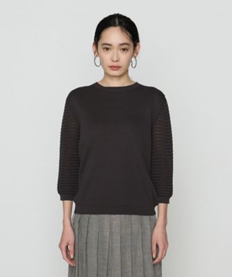 〔　ＴＡＬＬサイズ　〕　コットンシルク　クルーネックプルオーバー（６７０６ＩＫ０５）