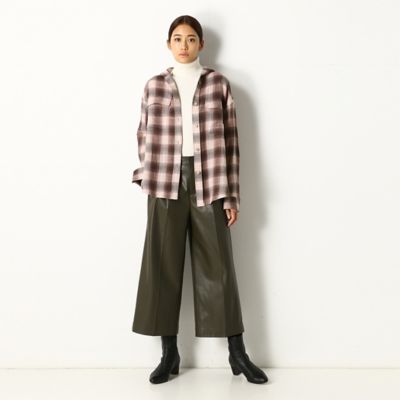 〔ＴＡＬＬサイズ〕リブニット　タートルネック　プルオーバー（６７０６ＩＷ１１）