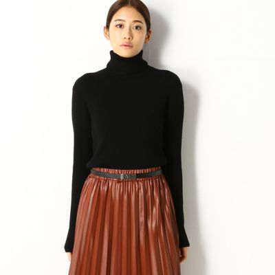 〔ＴＡＬＬサイズ〕リブニット　タートルネック　プルオーバー（６７０６ＩＷ１１）