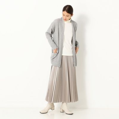 〔ＴＡＬＬサイズ〕　カシミヤ混　ニットカーディガン（６７２５ＩＷ１２）