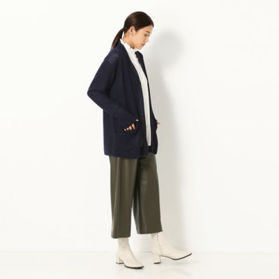〔ＴＡＬＬサイズ〕　カシミヤ混　ニットカーディガン（６７２５ＩＷ１２）