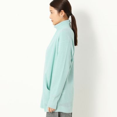 〔ＴＡＬＬサイズ〕　カシミヤ混　ニットカーディガン（６７２５ＩＷ１２）