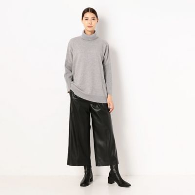 〔ＴＡＬＬサイズ〕　カシミヤ混　ニットプルオーバー（６７２５ＩＷ１３）