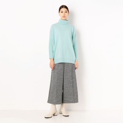〔ＴＡＬＬサイズ〕　カシミヤ混　ニットプルオーバー（６７２５ＩＷ１３）