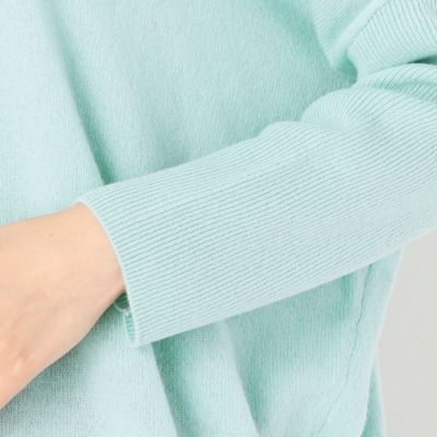 〔ＴＡＬＬサイズ〕　カシミヤ混　ニットプルオーバー（６７２５ＩＷ１３）