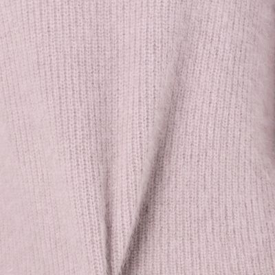 〔ＴＡＬＬサイズ〕ハイネック　ボリュームスリーブ　ニットプルオーバー（６７２６ＩＷ１５）